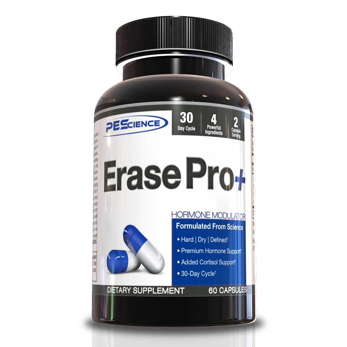 PEScience Erase Pro Plus 60 Caps Testosterone Boosters PEScience  (1058728214571)