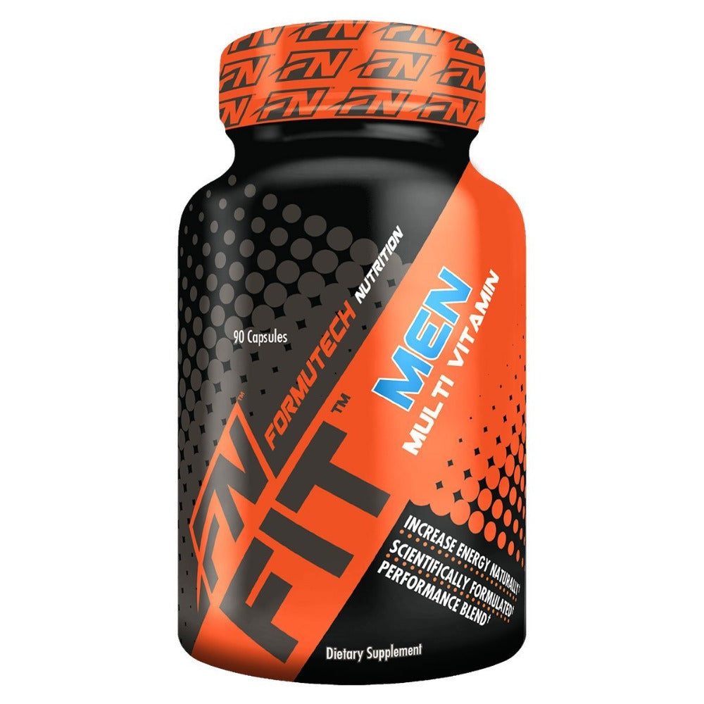 Formutech Nutrition Fit Men's Multi-Vitamin 90 Caps Vitamins Formutech Nutrition  (1058877571115)