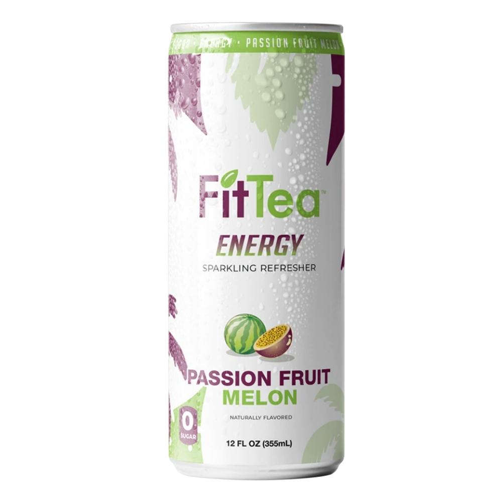 Fit Tea Energy 12/case Drinks Fit Tea Energy Passion Fruit Melon 