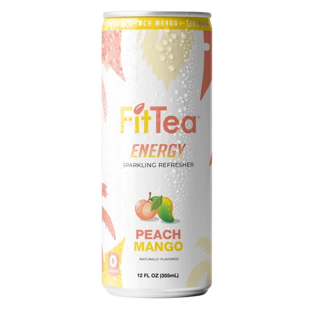 Fit Tea Energy 12/case Drinks Fit Tea Energy Peach Mango 