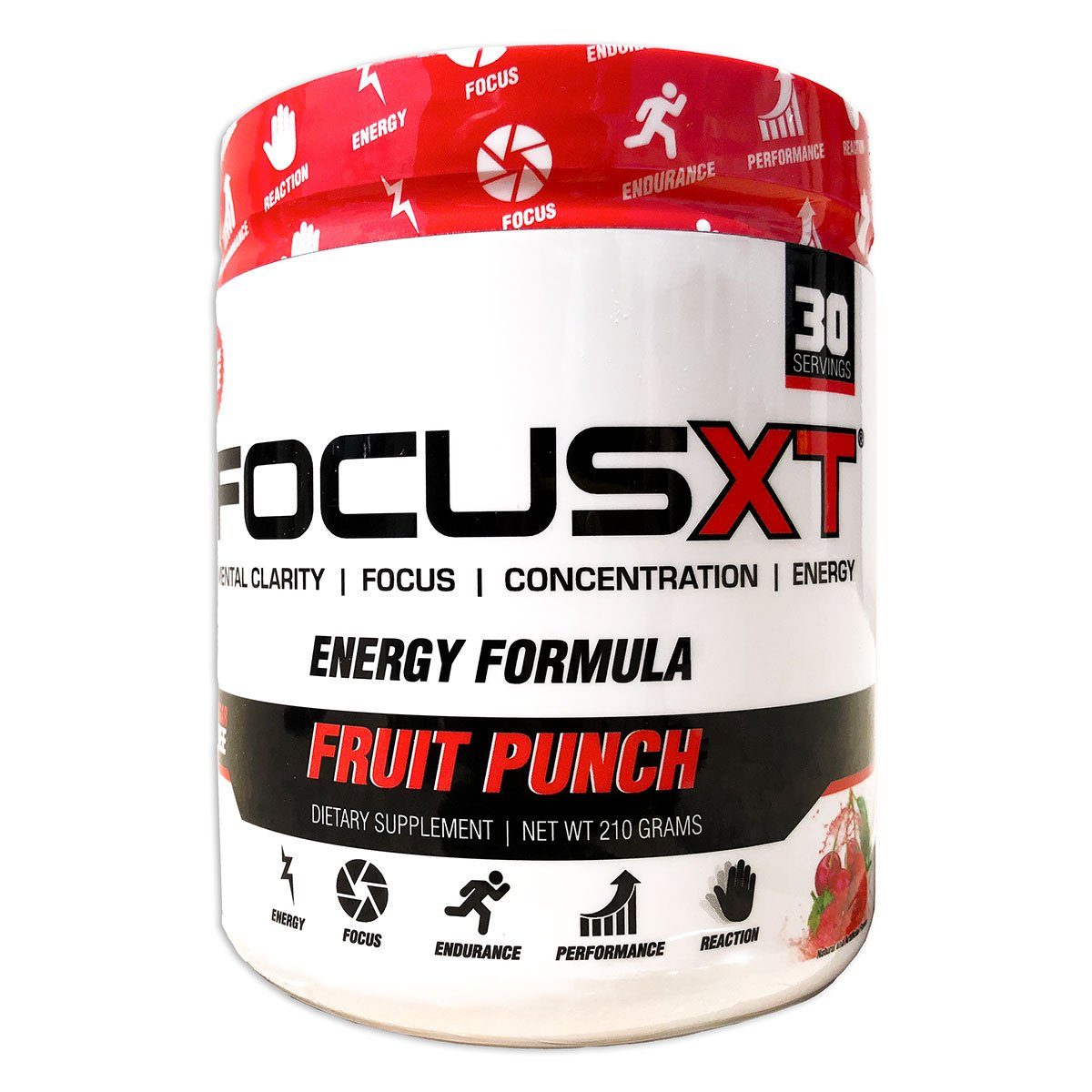 Serious Nutrition Solutions Focus XT 30 Servings Cognitive Serious Nutrition Solutions Caffeine Free Fruit Punch  (1058664415275)