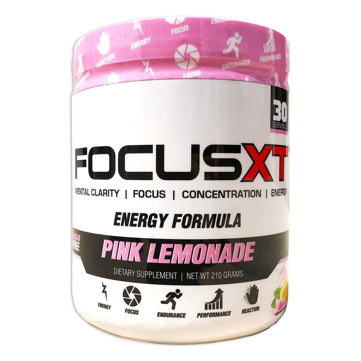 Serious Nutrition Solutions Focus XT 30 Servings Cognitive Serious Nutrition Solutions Pink Lemonade  (1058664415275)