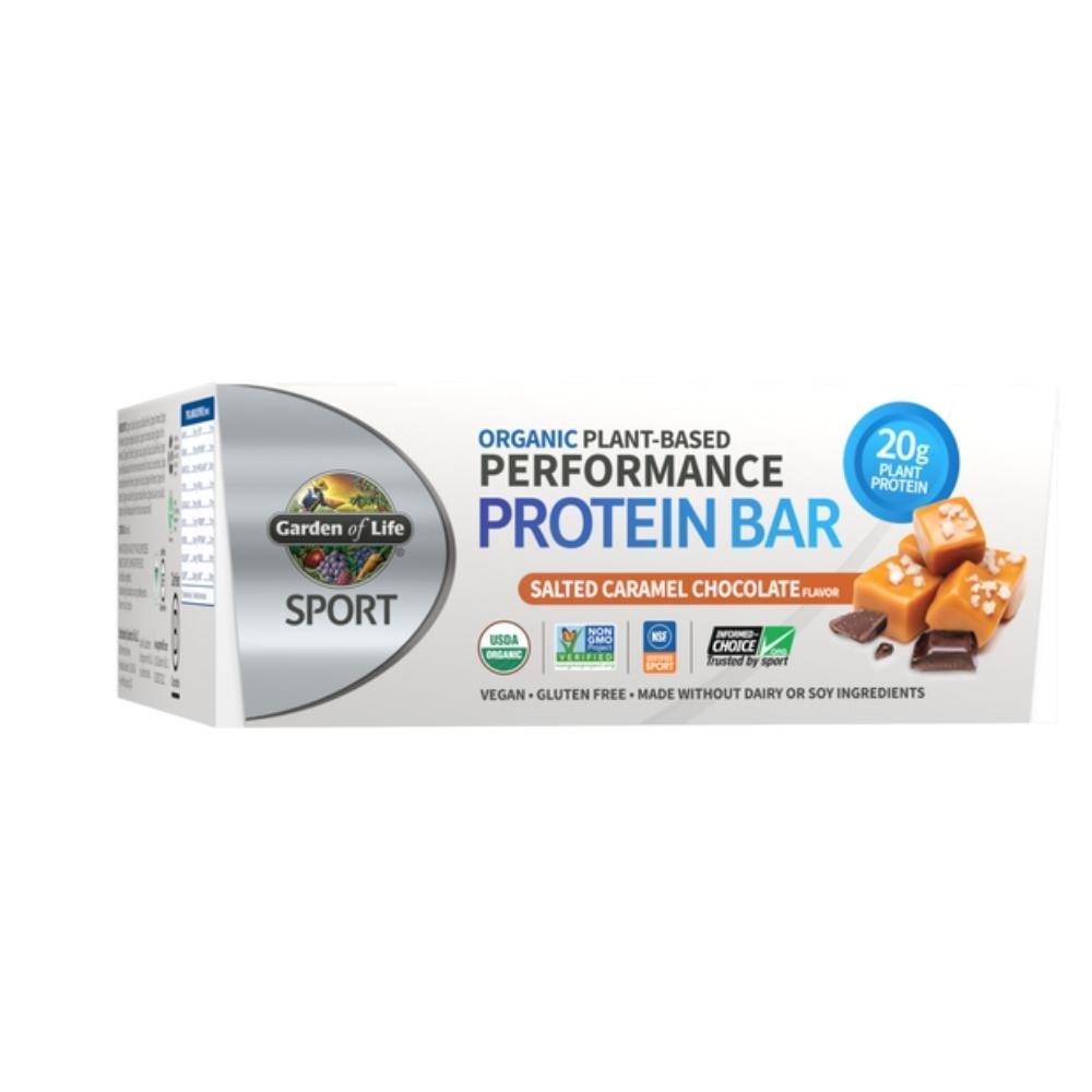 Garden Of Life Sport Plant-Based Protein Bar 12/Box Bars Garden of Life Salted Caramel Chocolate 