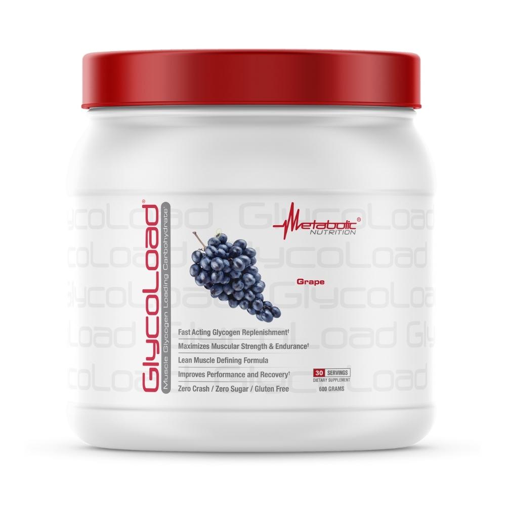 Metabolic Nutrition Glycoload 30 Servings Sport Performance / Recovery Metabolic Nutrition Grape 