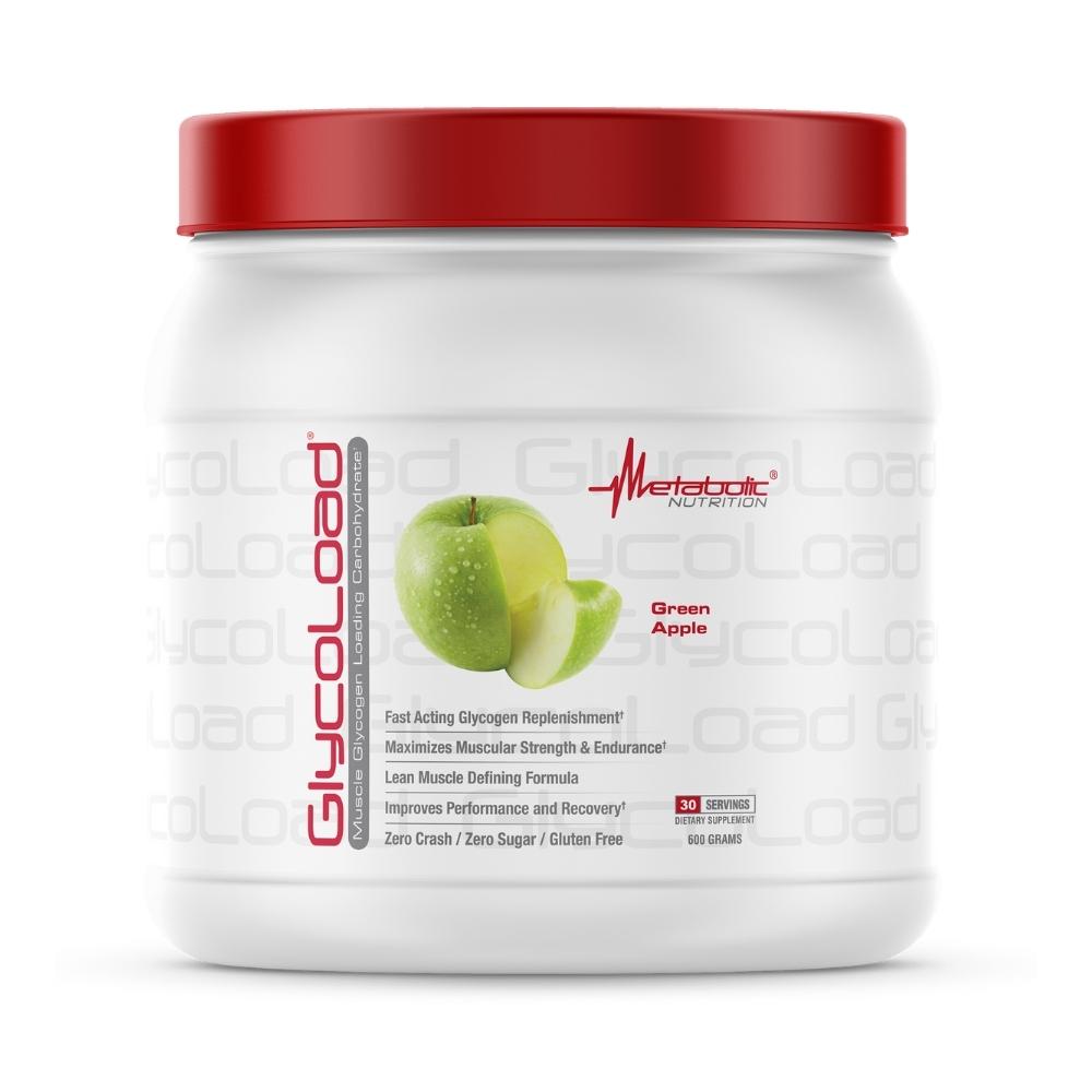 Metabolic Nutrition Glycoload 30 Servings Sport Performance / Recovery Metabolic Nutrition Green Apple 