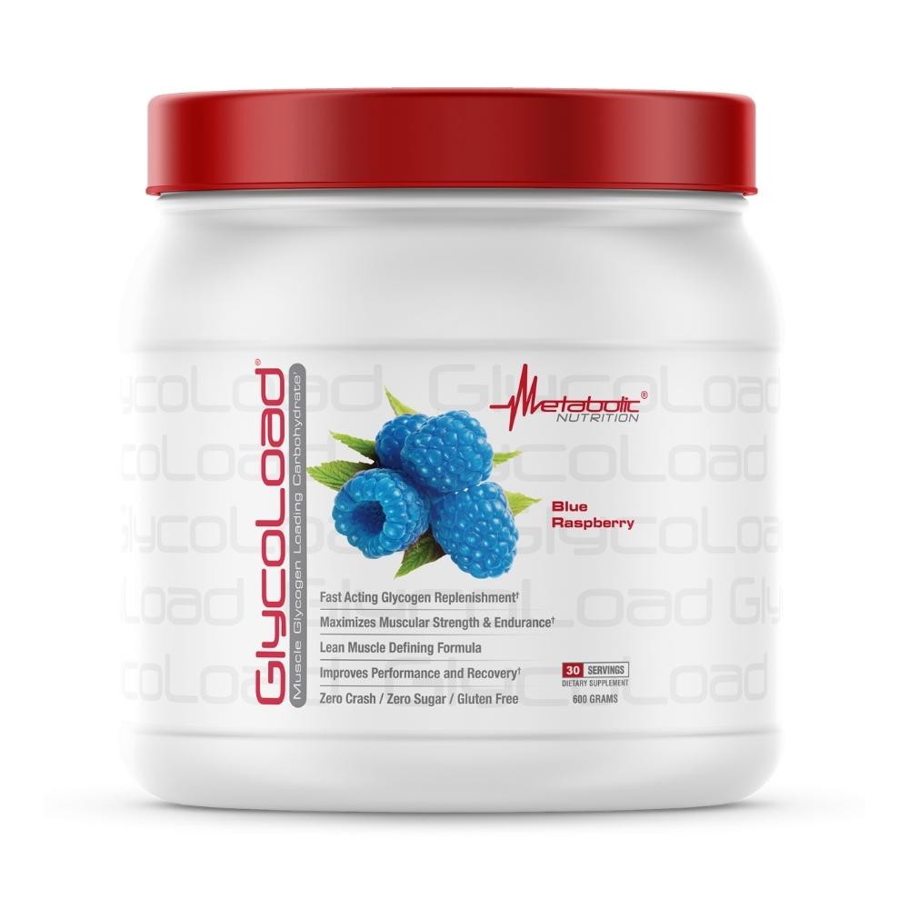 Metabolic Nutrition Glycoload 30 Servings Sport Performance / Recovery Metabolic Nutrition Blue Razz 