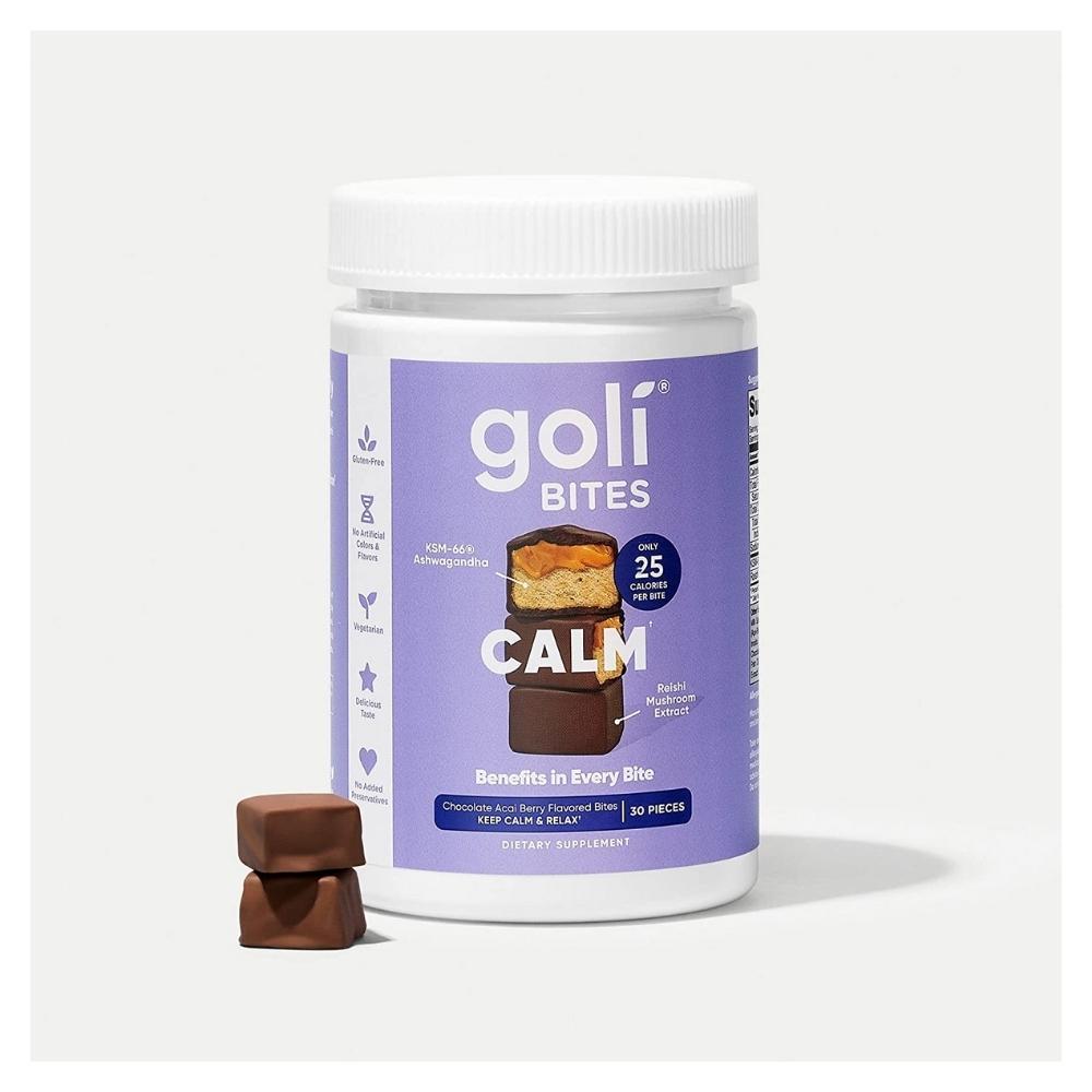 GOLI Bites 30 Piece CALM Foods & - Juices Goli Nutrition 