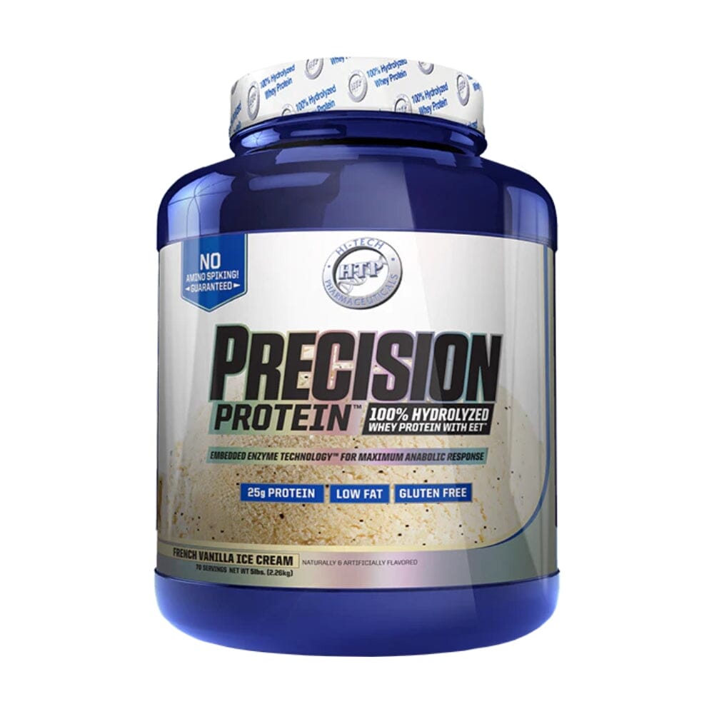 Hi-Tech Pharmaceuticals Precision Protein 5lbs Protein Hi-Tech Pharmaceuticals French Vanilla Ice Cream 