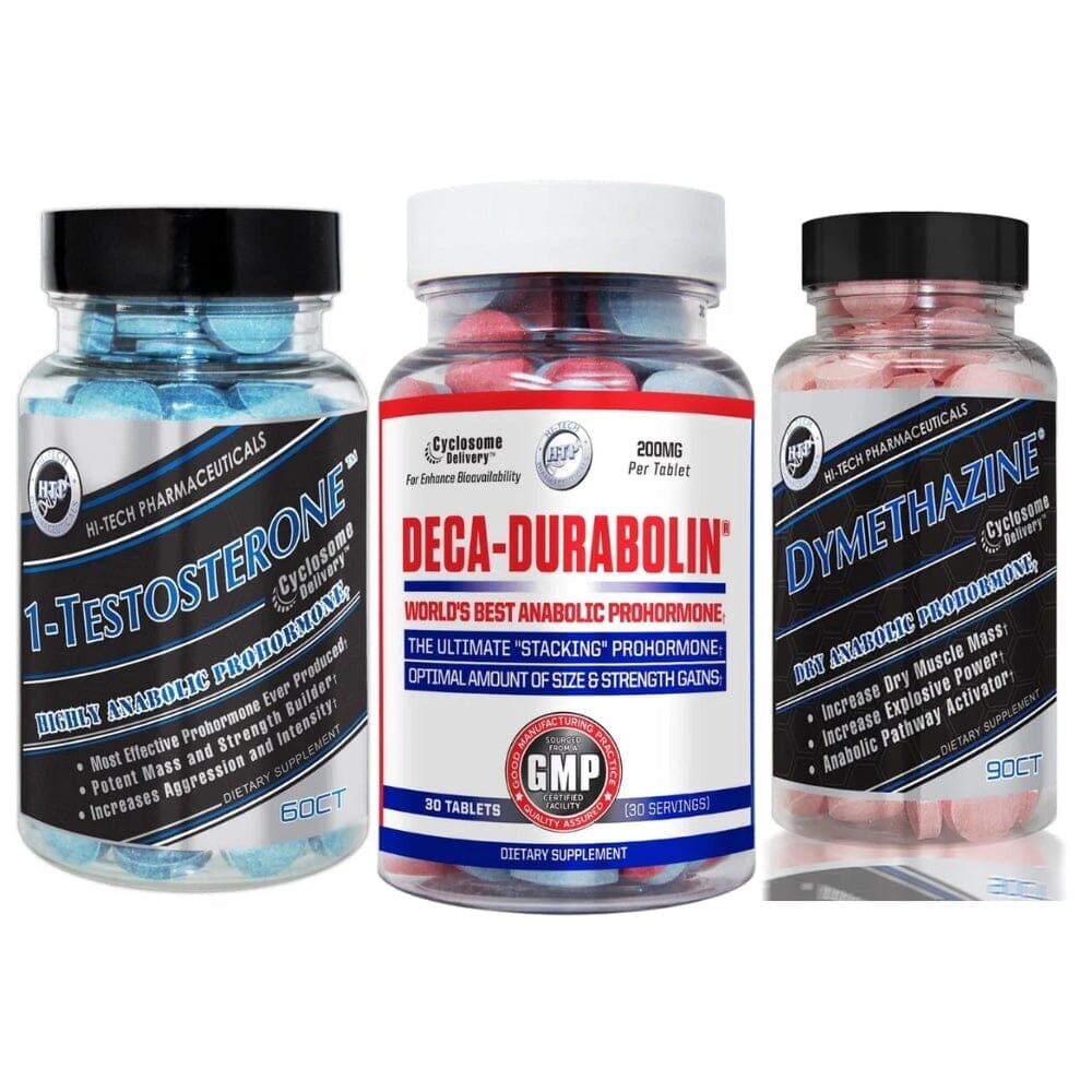 Hi Tech Pharmaceuticals DecaDuraTestDyme Shredding Stack Hi-Tech Pharmaceuticals 