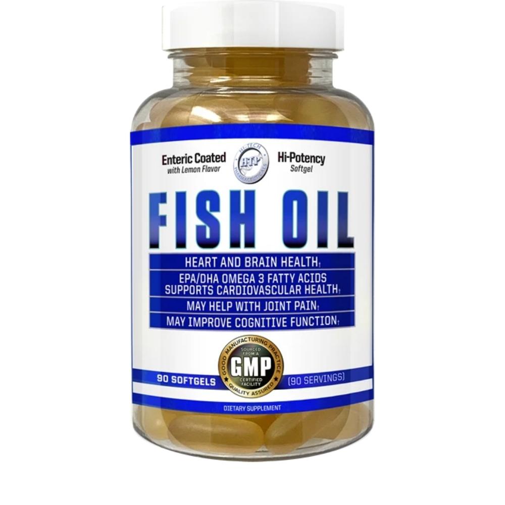 Hi Tech Pharmaceuticals Fish Oil 90 Soft Gels Essential Fatty Acids & - Oils Hi-Tech Pharmaceuticals 