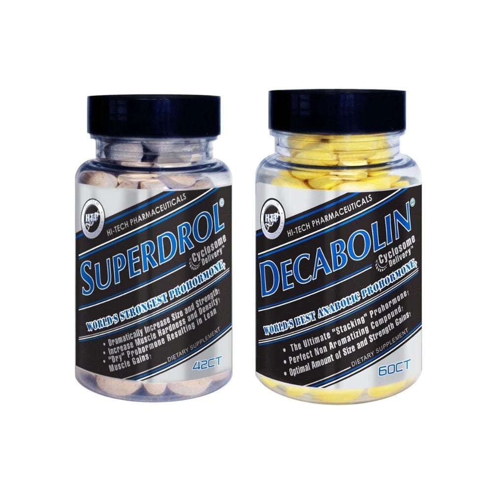 Hi Tech Pharmaceuticals Super Deca Stack Prohormones, Andro & Support Hi-Tech Pharmaceuticals 