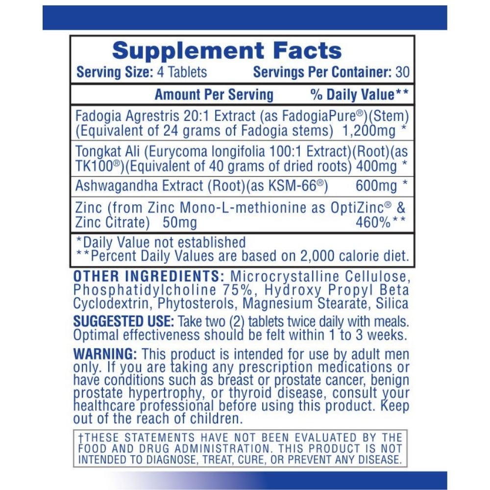 Hi Tech Pharmaceuticals Testosterone 21 120 Tablets | Pre-Order: Estimated Ship Date 02/25/22 Specialty Health Products Hi-Tech Pharmaceuticals 