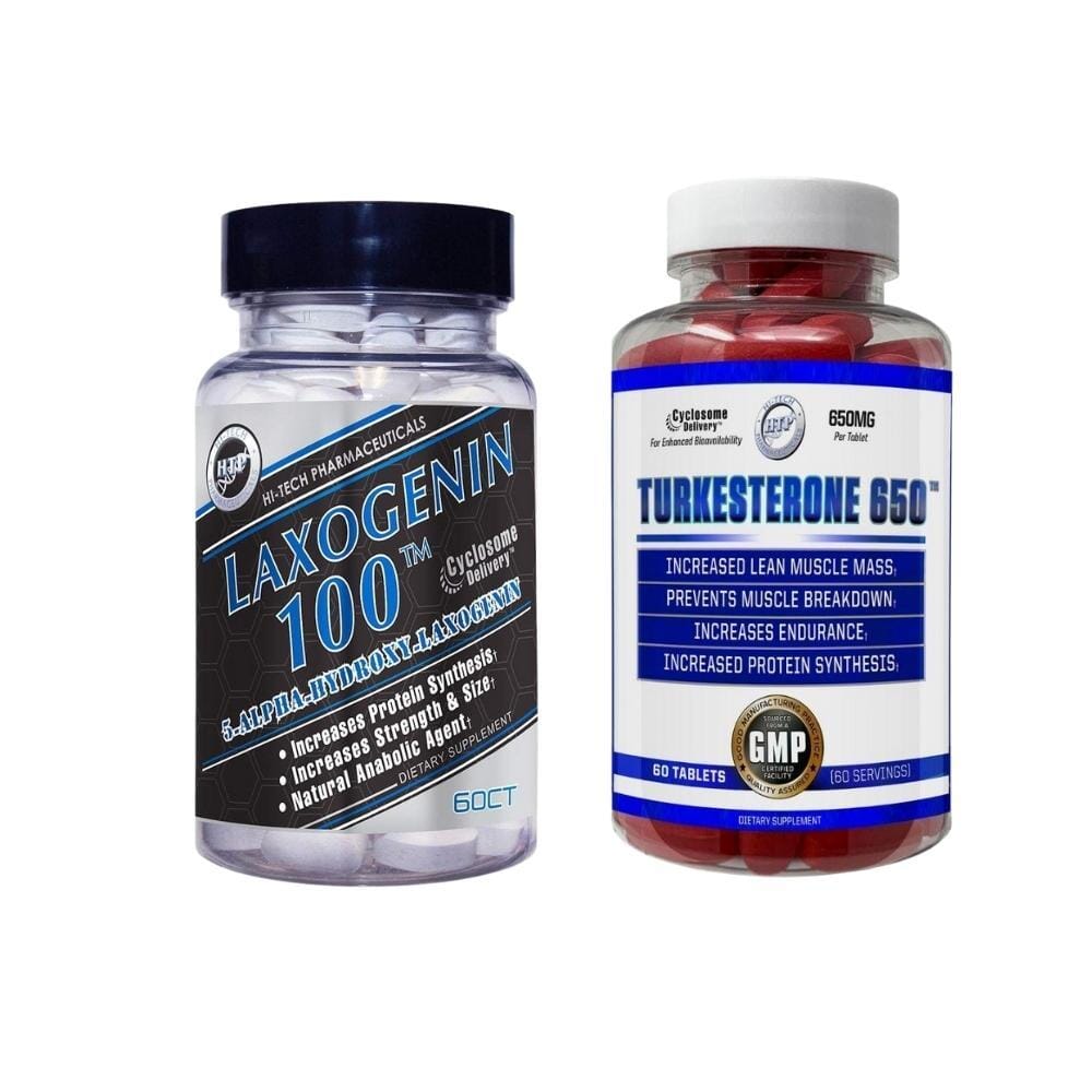 Hi Tech Pharamaceuticals Turkesterone & Laxogenin Stack Hi-Tech Pharmaceuticals 