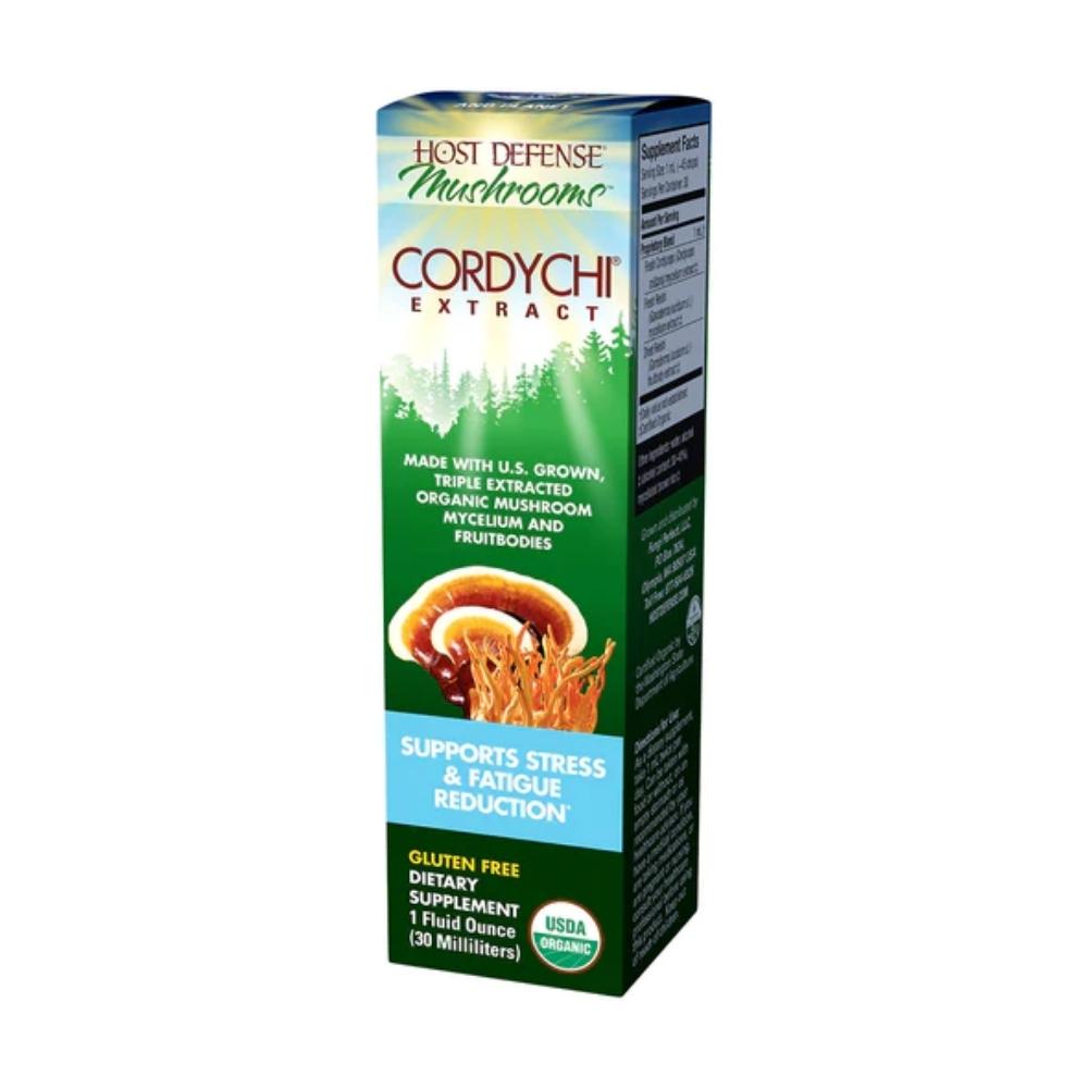 Host Defense CordyChi Extract 1oz Herbs Fungi Perfect 