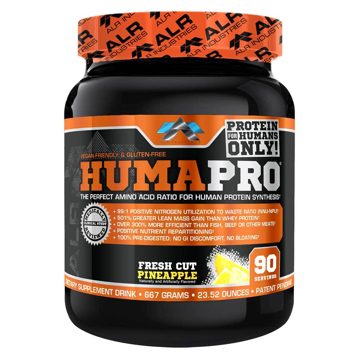 ALRI (ALR Industries) Humapro 90 Servings Amino Acids ALRI (ALR Industries) Pineapple  (1059273605163)