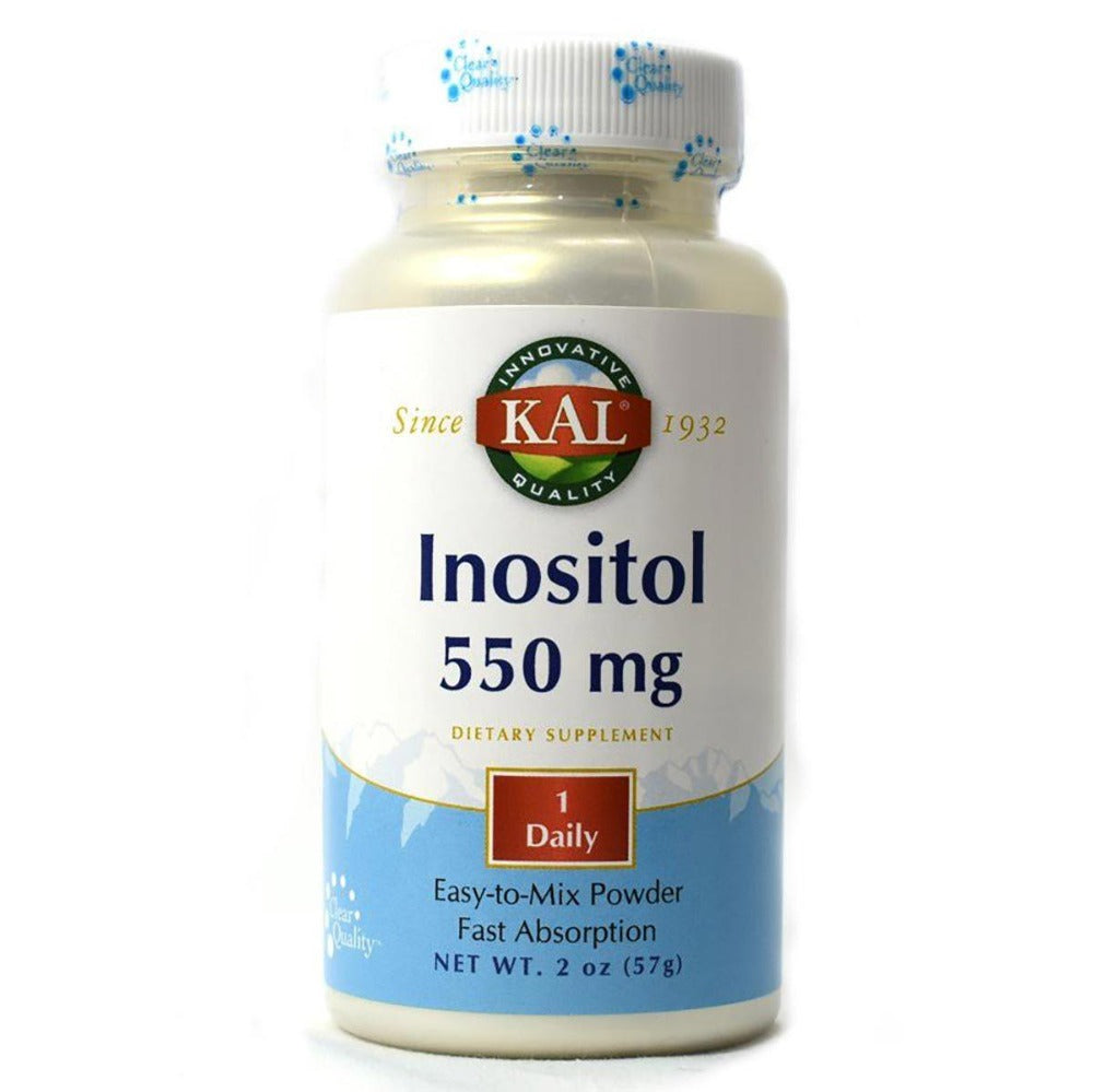 Kal Inositol Powder 550mg 2oz Vitamins Kal  (1057878868011)