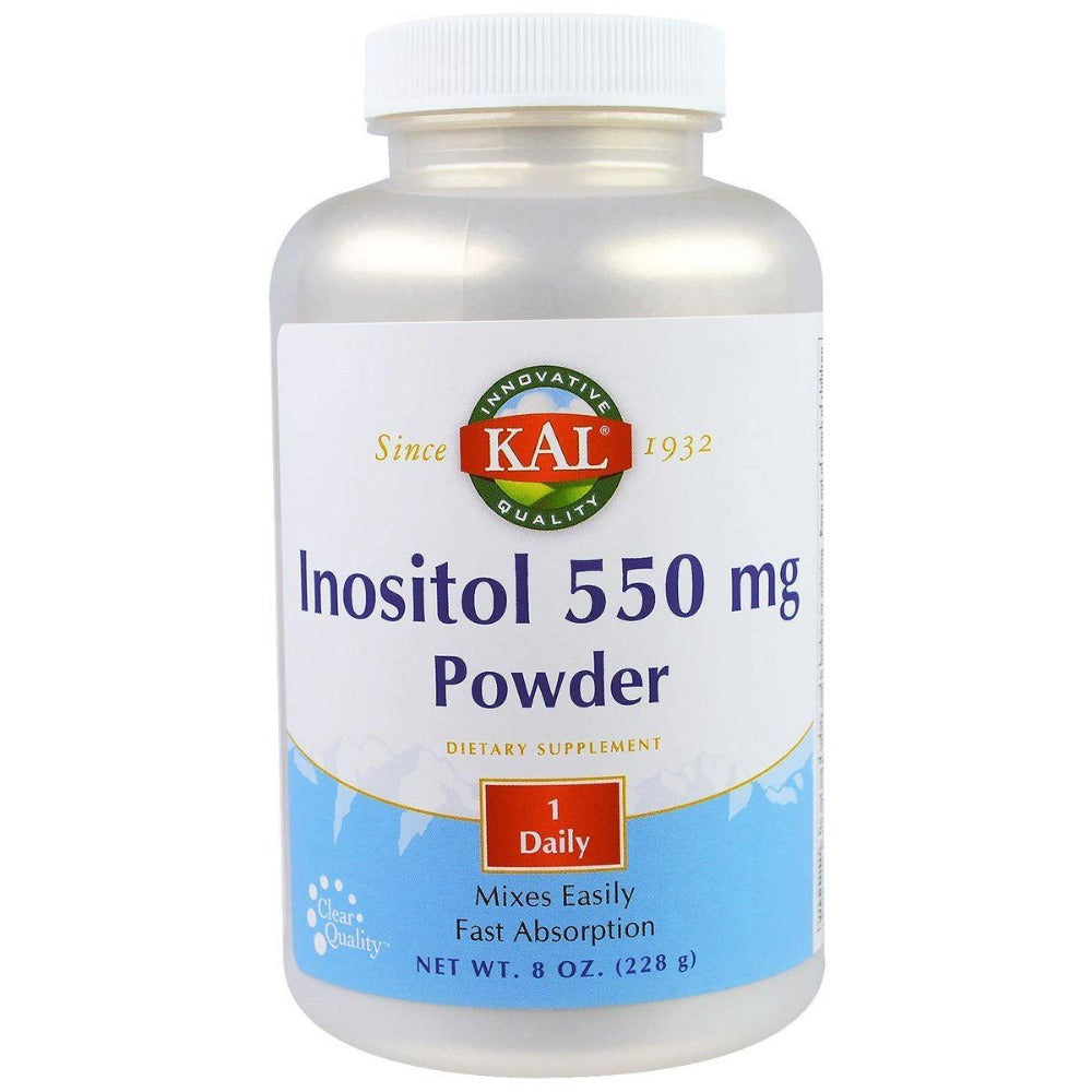 Kal Inositol Powder 550mg 8 oz Vitamins Kal  (1057982152747)