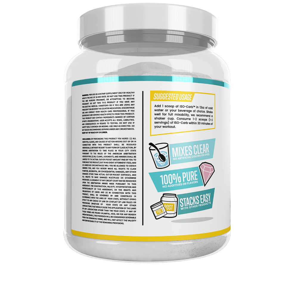 MAN Iso-Carb 30 Servings Sport Performance / Recovery MAN 