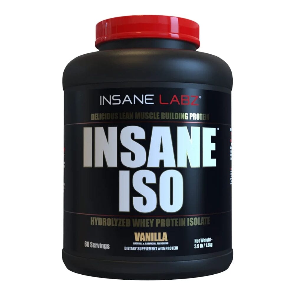 Insane Labz Iso 4.3lb Protein Powders Insane Labz Vanilla 