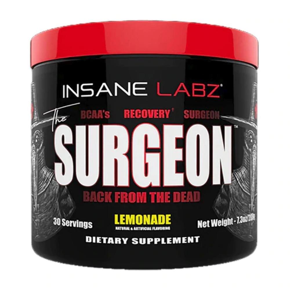 Insane Labz The Surgeon 30 Servings Amino Acids Insane Labz Lemonade 