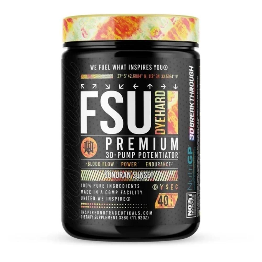 Inspired FSU Dyehard 40 Servings Nitric Oxide Inspired Nutraceuticals Sonoran Sunrise 