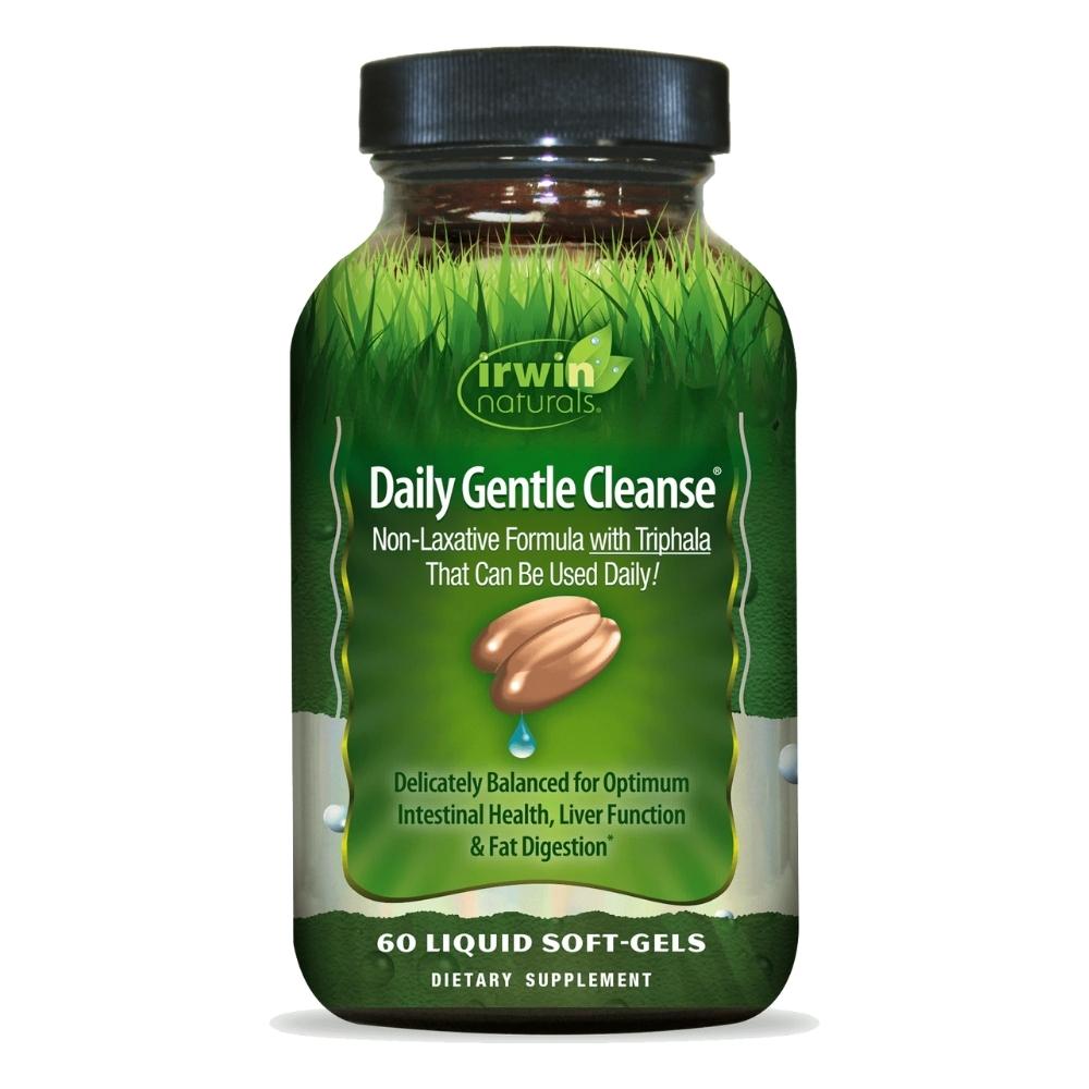 Irwin Naturals Daily Gentle Cleanse 60 Liquid Soft Gels Digestive Health Irwin Naturals 