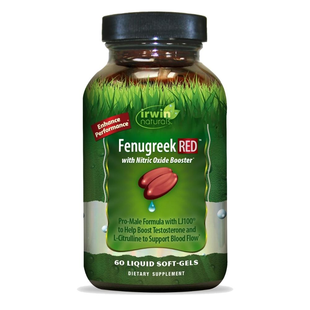 Irwin Fenugreek RED 60 Liquid Soft Gels Specialty Health Products Irwin Naturals 