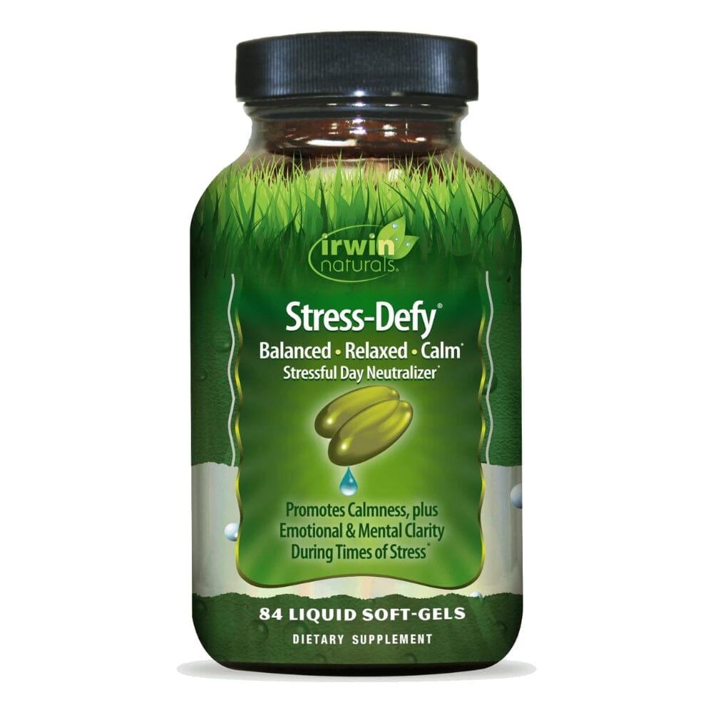 Irwin Naturals Stress Defy PM 84 Soft Gels Nootropics Irwin Naturals 