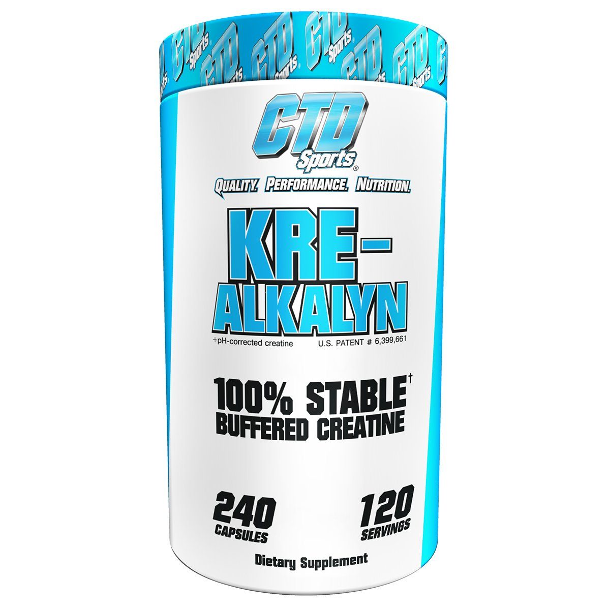 CTD Labs Kre-Alkalyn 240 Caps Creatine CTD Labs  (1058742566955)