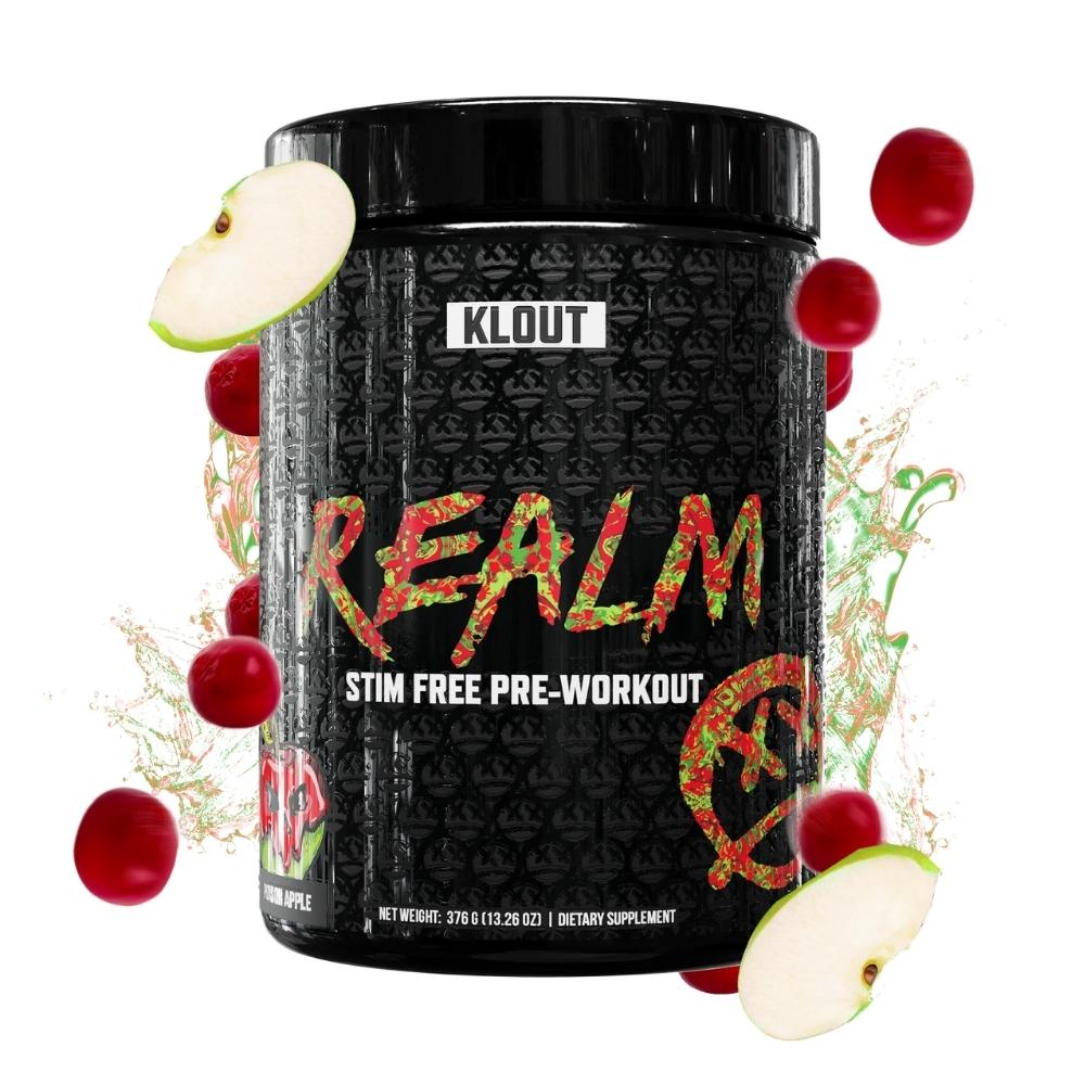 Klout Realm 20 Servings Nitric Oxide Klout Poison Apple 
