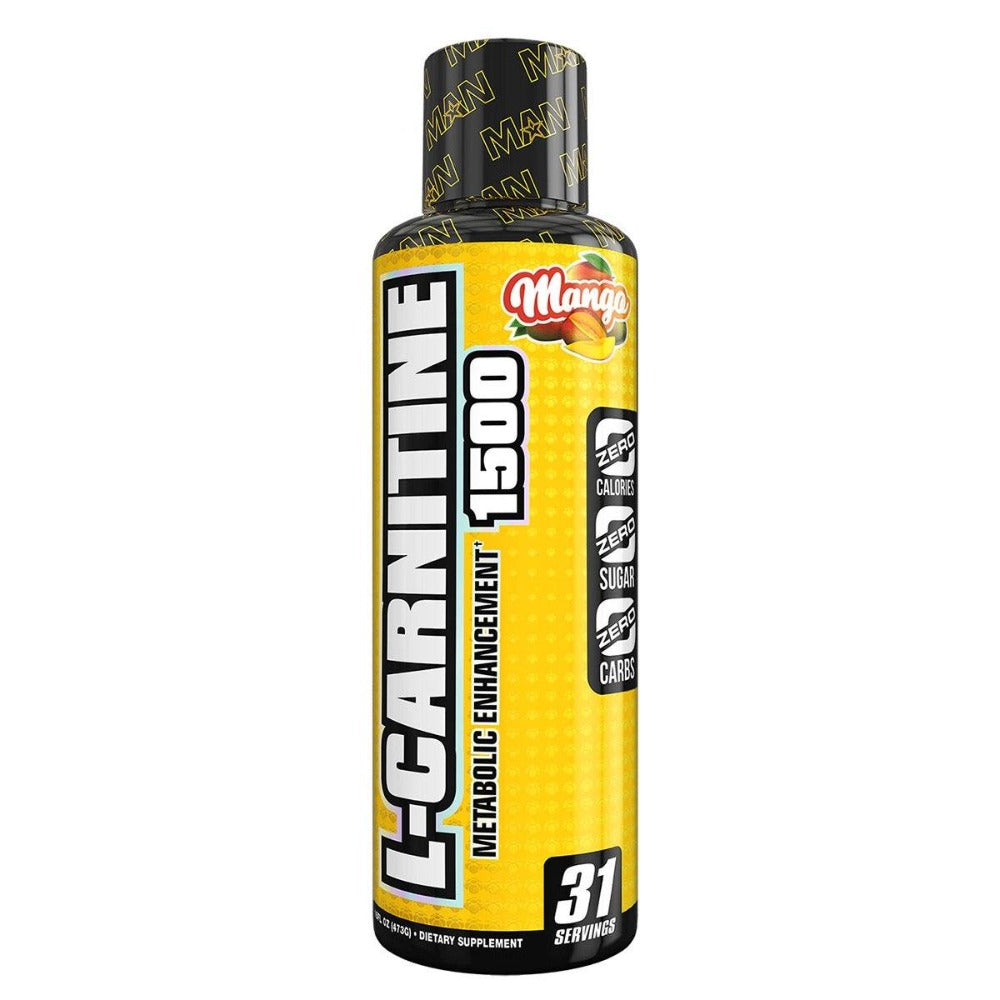 MAN Sports L-Carnitine 31 Servings Amino Acids MAN Mango  (1059345694763)