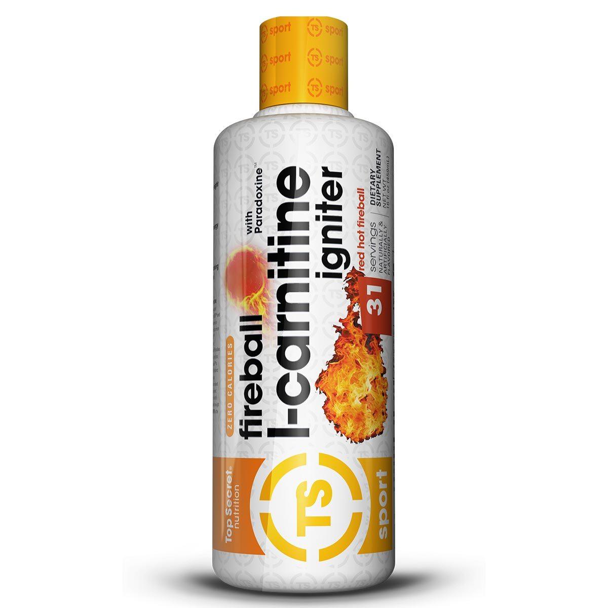 Top Secret Nutrition Fireball L-Carnitine w/Paradoxine Diet/Energy Top Secret Nutrition  (1184617431083)