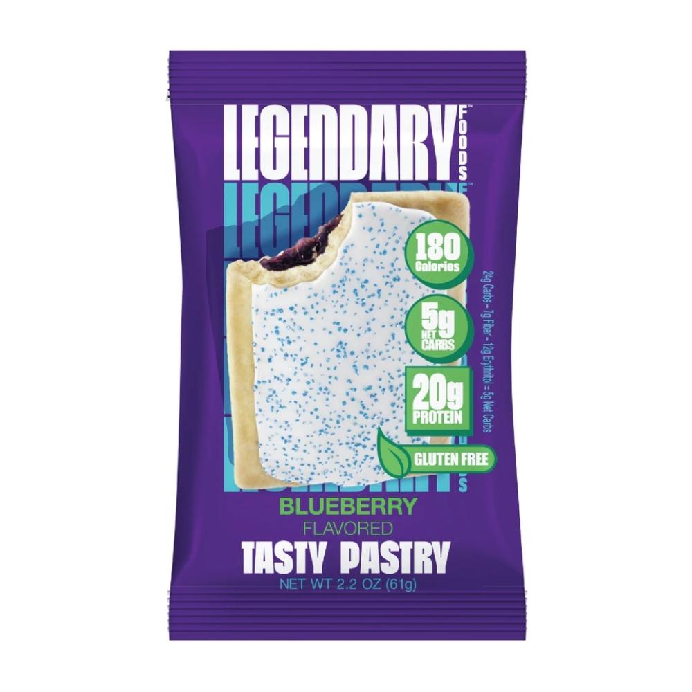 Legendary Tasty Pastry Cake Style 12/BOX Foods Juices Legendary Foods Blueberry 