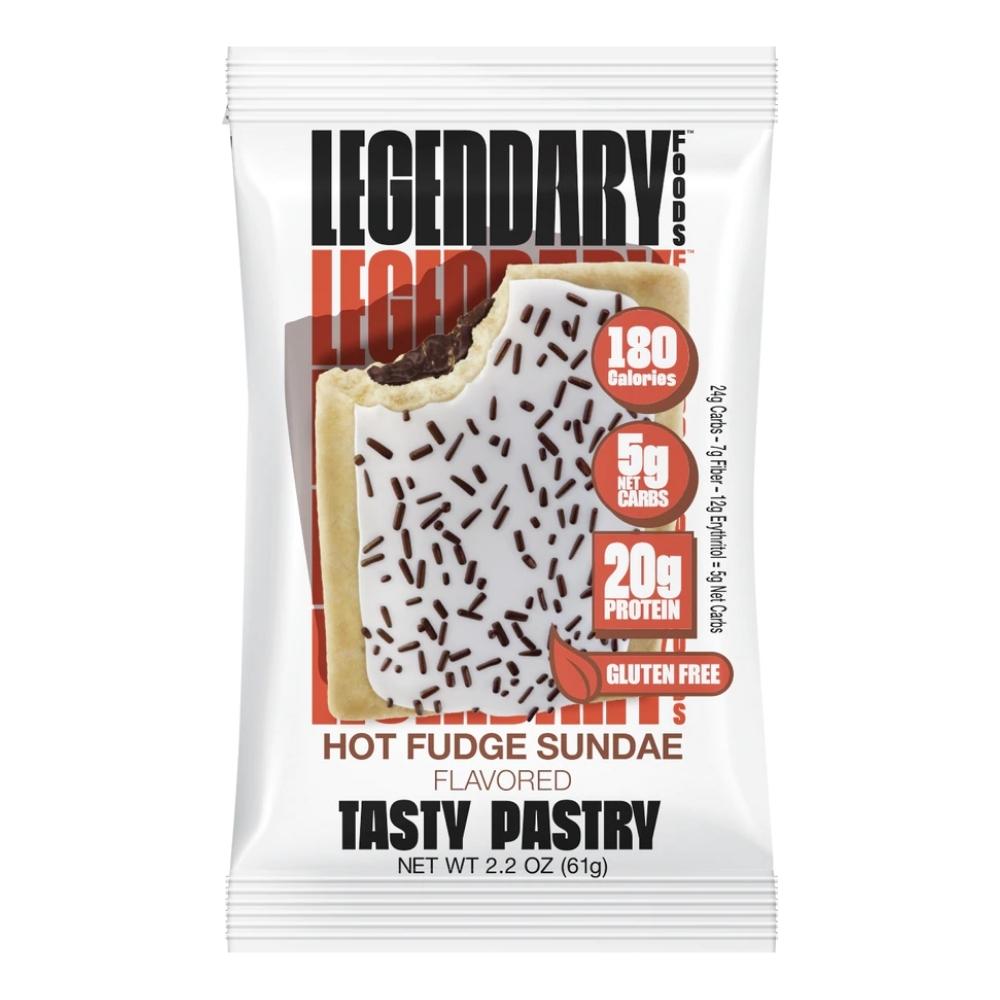 Legendary Tasty Pastry Cake Style 12/BOX Foods Juices Legendary Foods Hot Fudge Sundae 