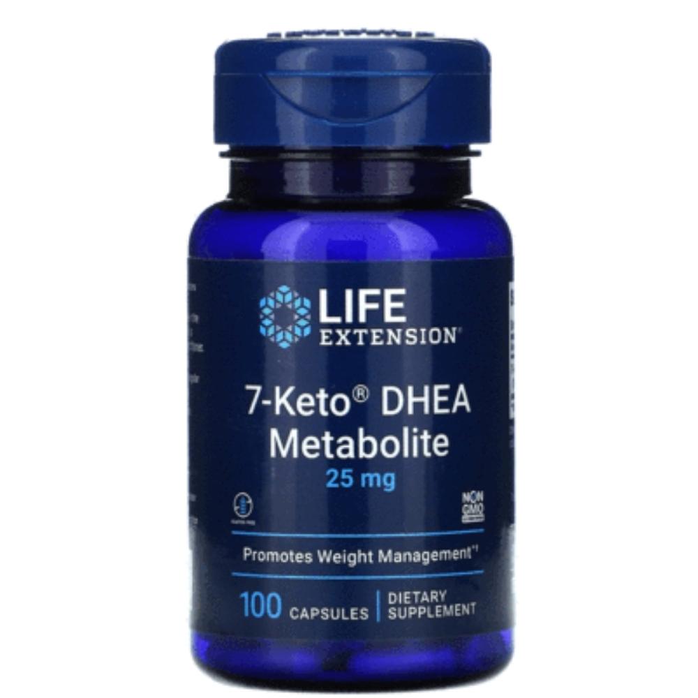 Life Extension 7-Keto DHEA Metabolite 25mg 100 Capsules Diet/Energy Life Extension 