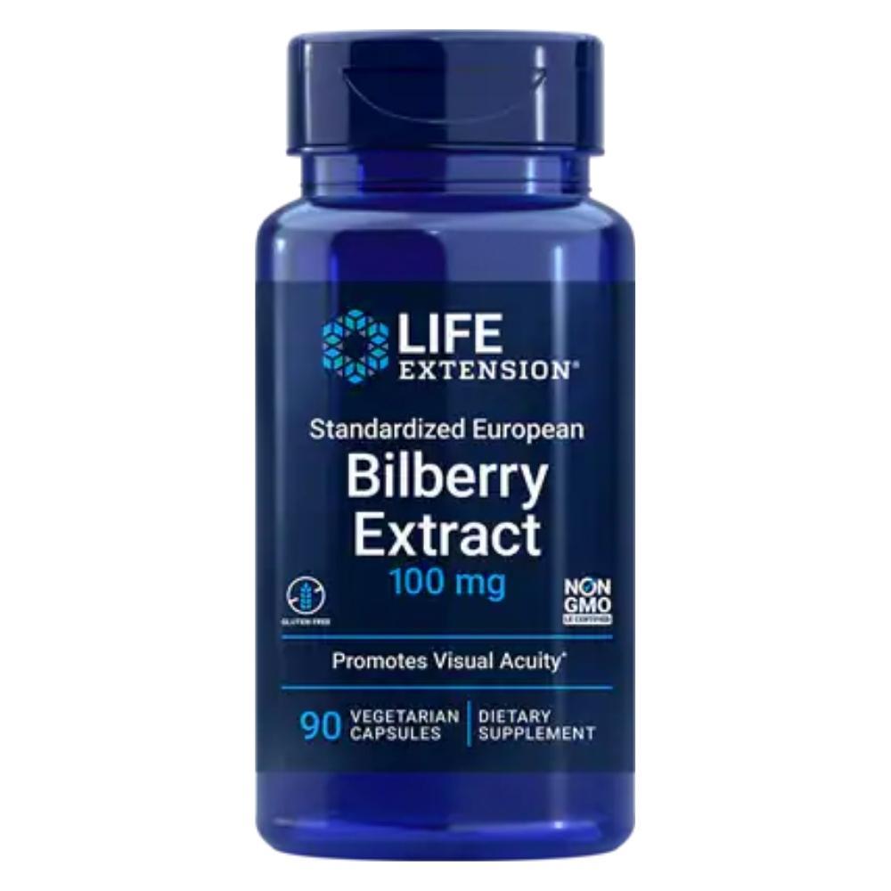 Life Extension Bilberry Extract 100 mg 90 Capsules Herbs Life Extension 