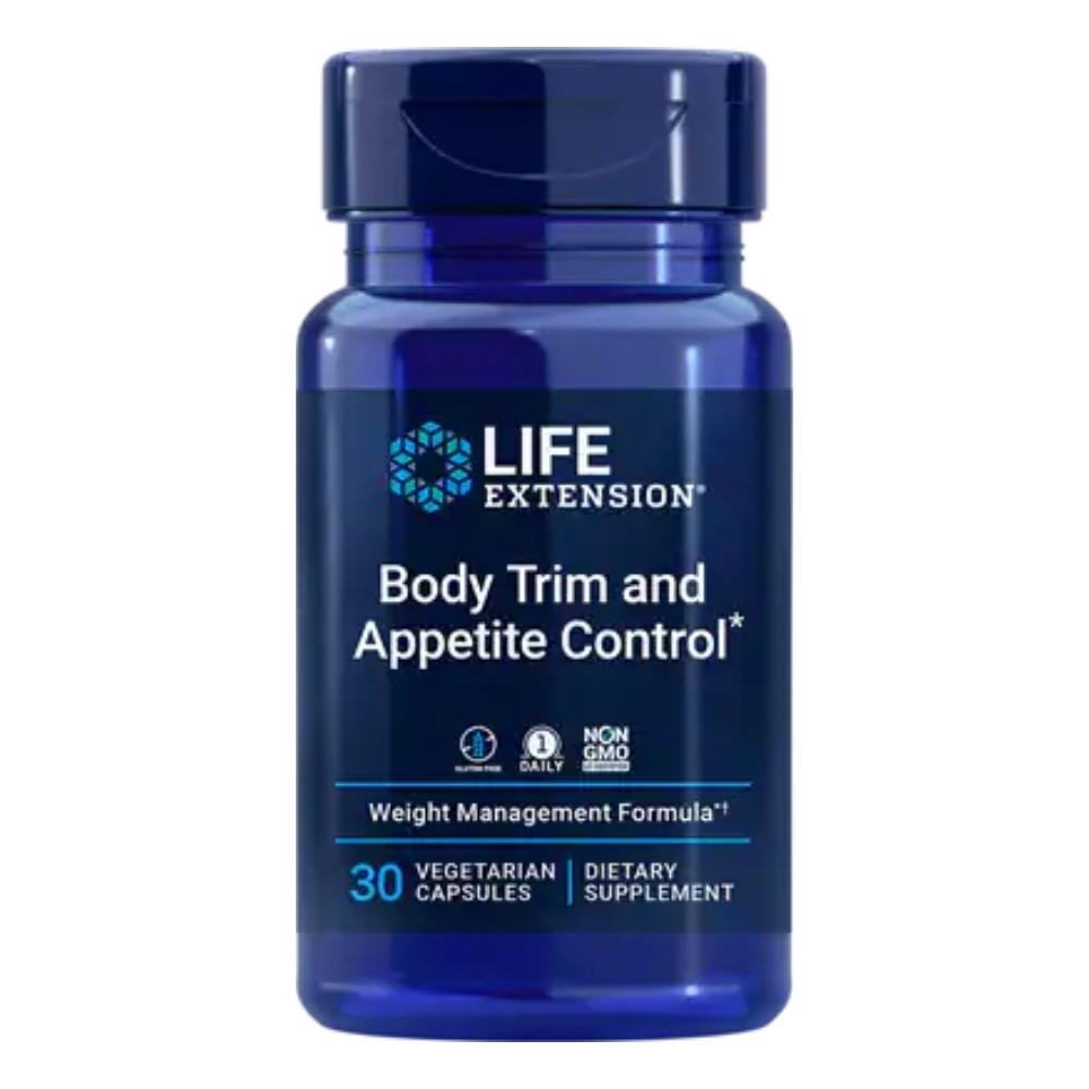 Life Extension Body Trim and Appetite Control 30 Vege Capsules Fat Burner Life Extension 