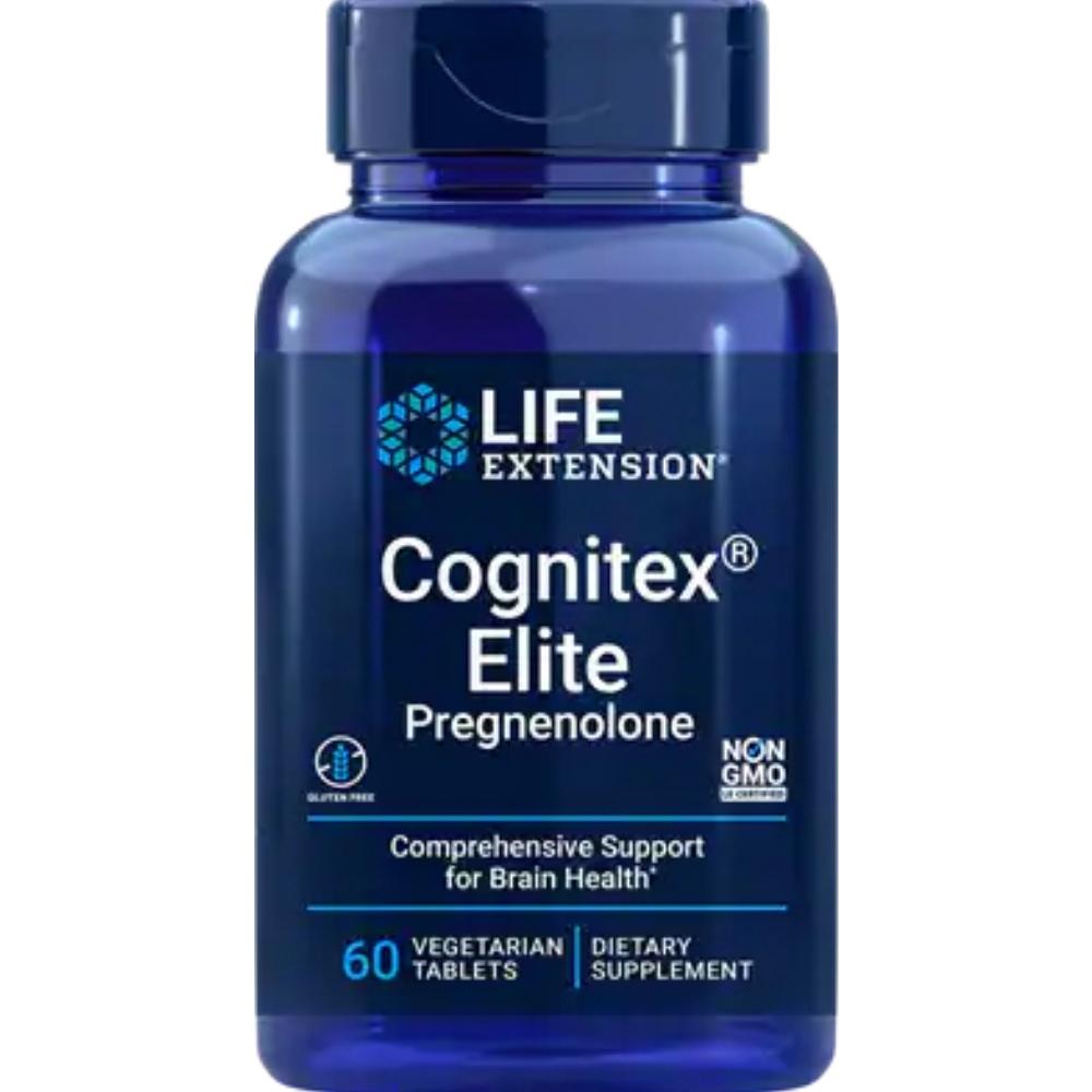 Life Extension Cognitex Elite Pregnenolone 60 Tablets Vitamins & Minerals Life Extension 