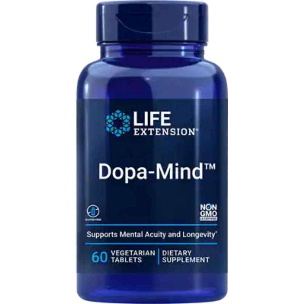 Life Extension Dopa-Mind 60 Vege Tablets Personal Care Life Extension 