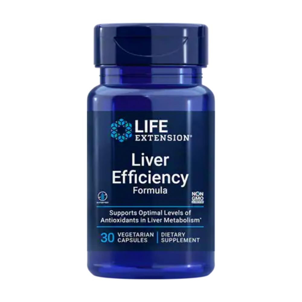 Life Extension Liver Efficiency Formula 30 Vege Capsules Life Extension 