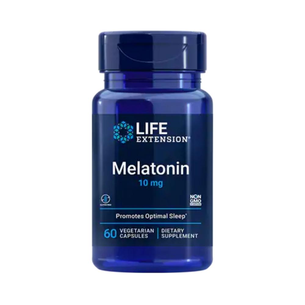 Life Extension Melatonin 10mg 60 Capsules Other Supplements Life Extension 