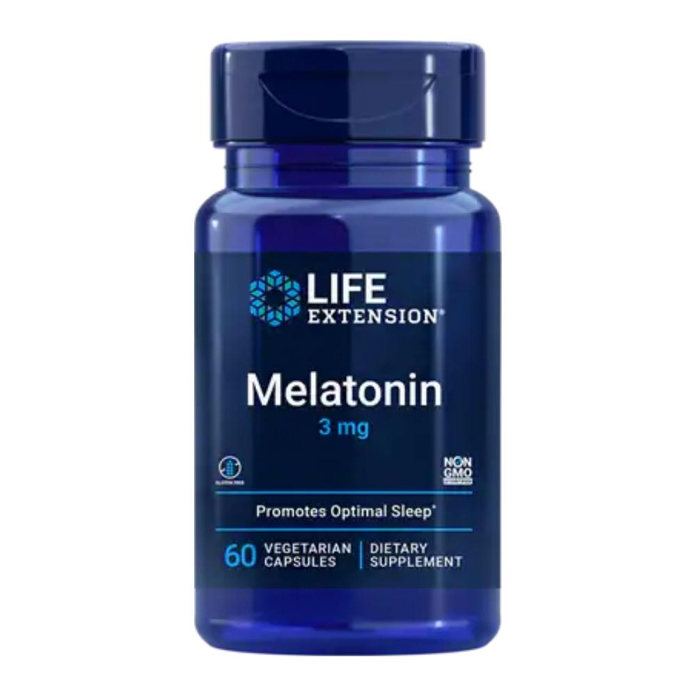 Life Extension Melatonin 3mg 60 Capsules Other Supplements Life Extension 