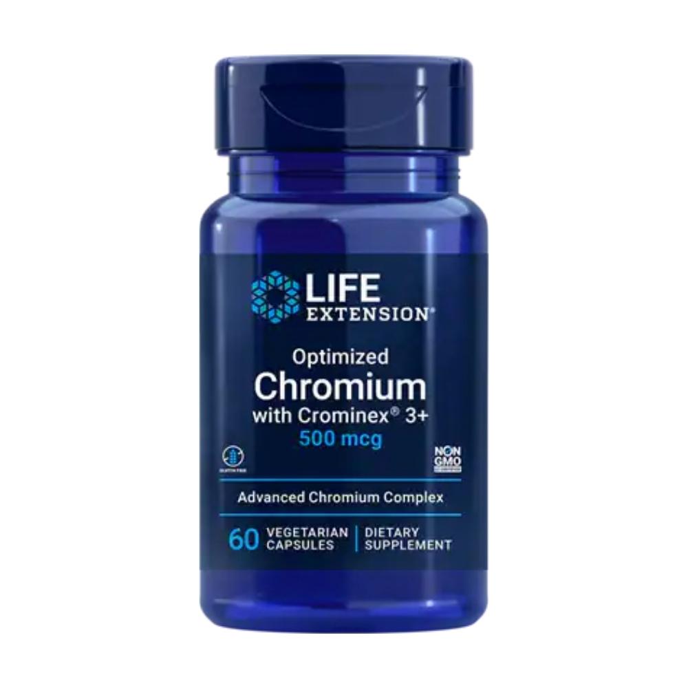Life Extension Optimized Chromium 60 Vege Capsules Minerals Life Extension 