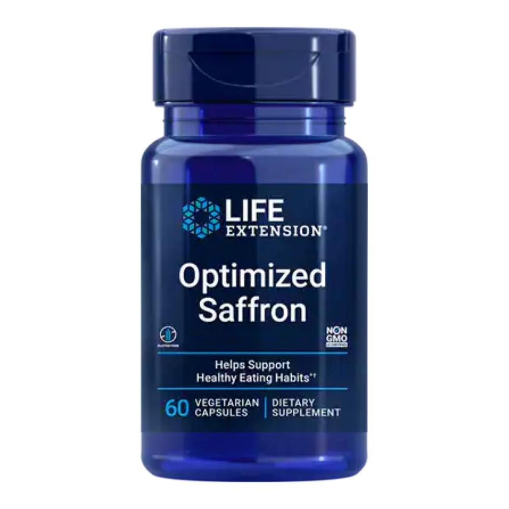 Life Extension Optimized Saffron w/Satiereal 60 Vege Capsules Life Extension 