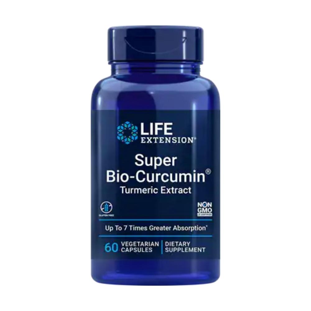 Life Extension Super Bio-Curcumin 400mg 60 Vege Capsules Herbs Life Extension 