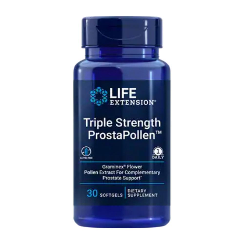 Life Extension Triple Strength ProstaPollen 30 Soft Gels Other Supplements Life Extension 