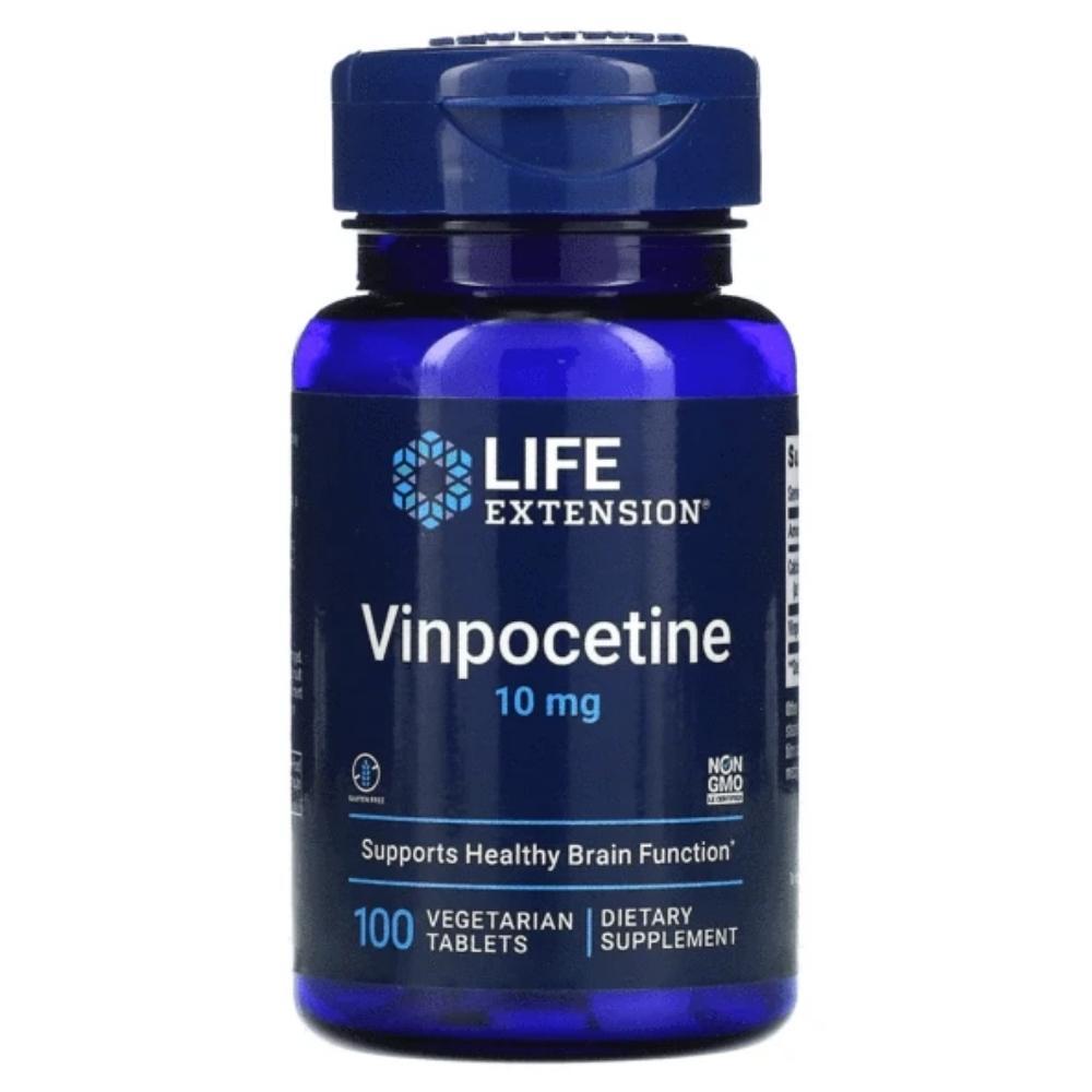 Life Extension Vinpocetine 10mg 100 Tabs Herbs Life Extension 