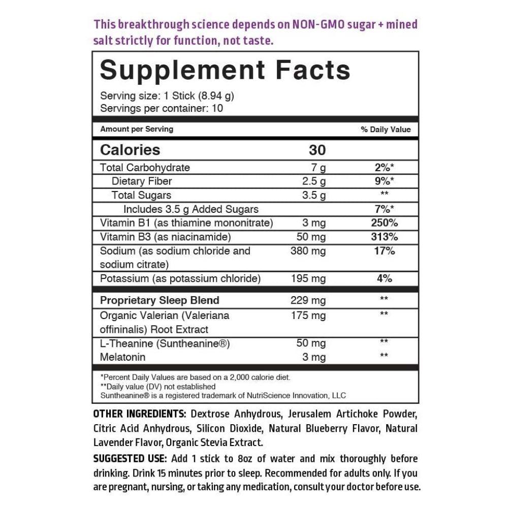 Liquid IV Sleep Multiplier 10/box Specialty Health Products Liquid IV 