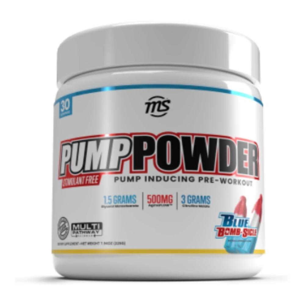 MAN Pump Powder 30 Servings Pre-workout MAN Blue Bomb-Sicle 