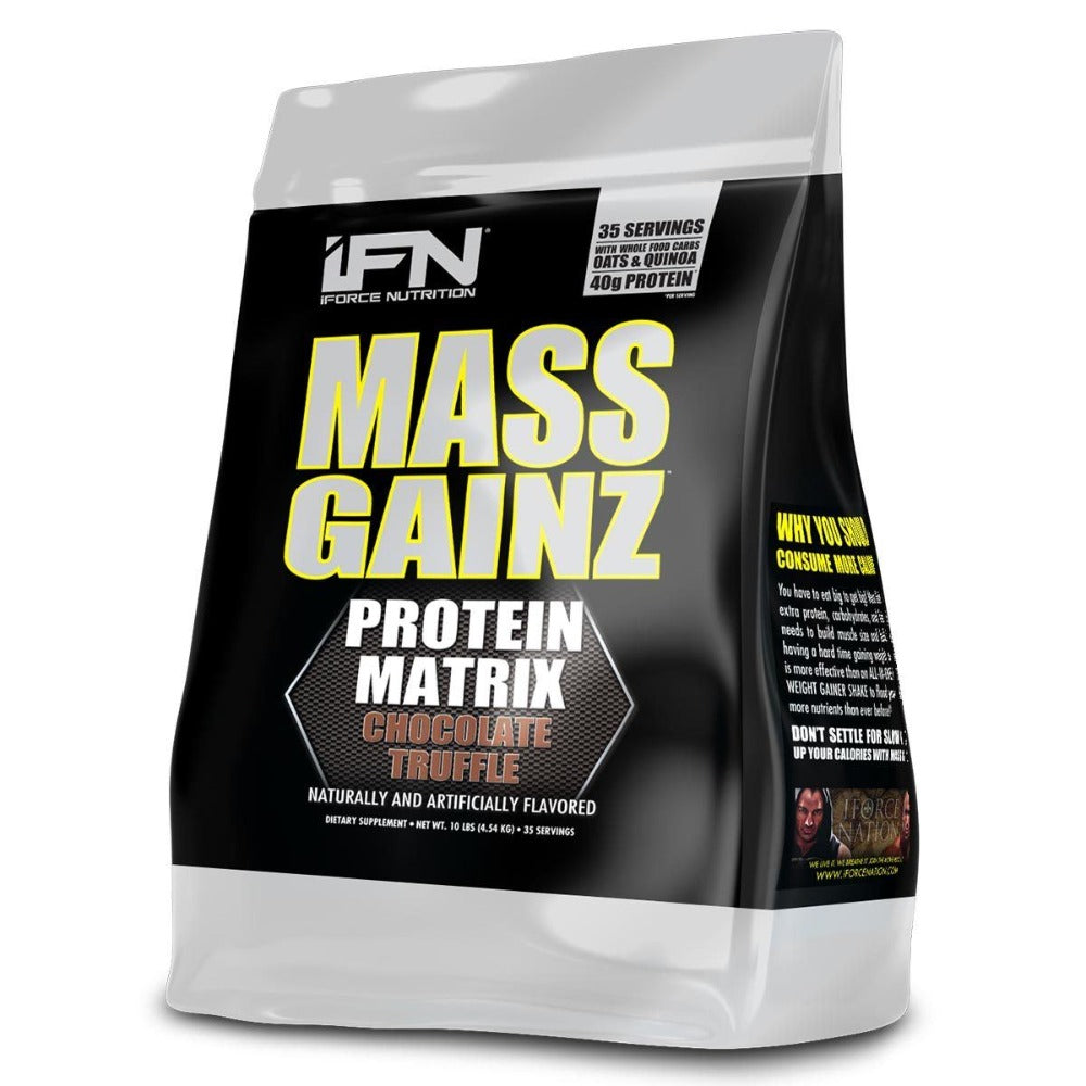Mass Gainz 10 Lbs by iFORCE Sport Performance / Recovery IFORCE  (1059035938859)